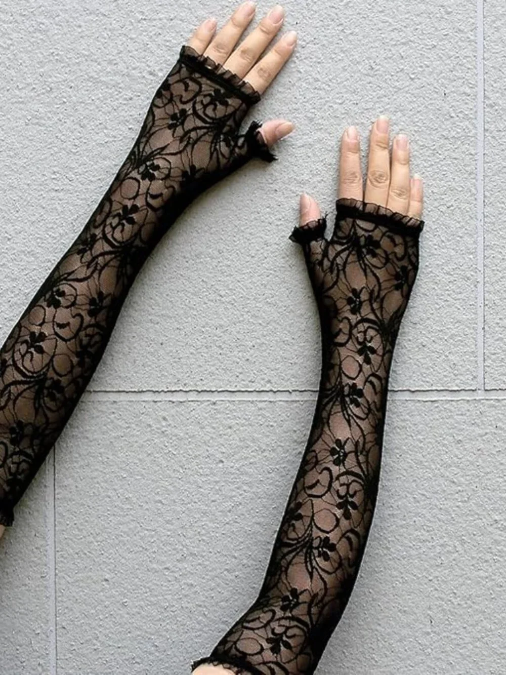 Halloween Dress Up Fingerless Gloves